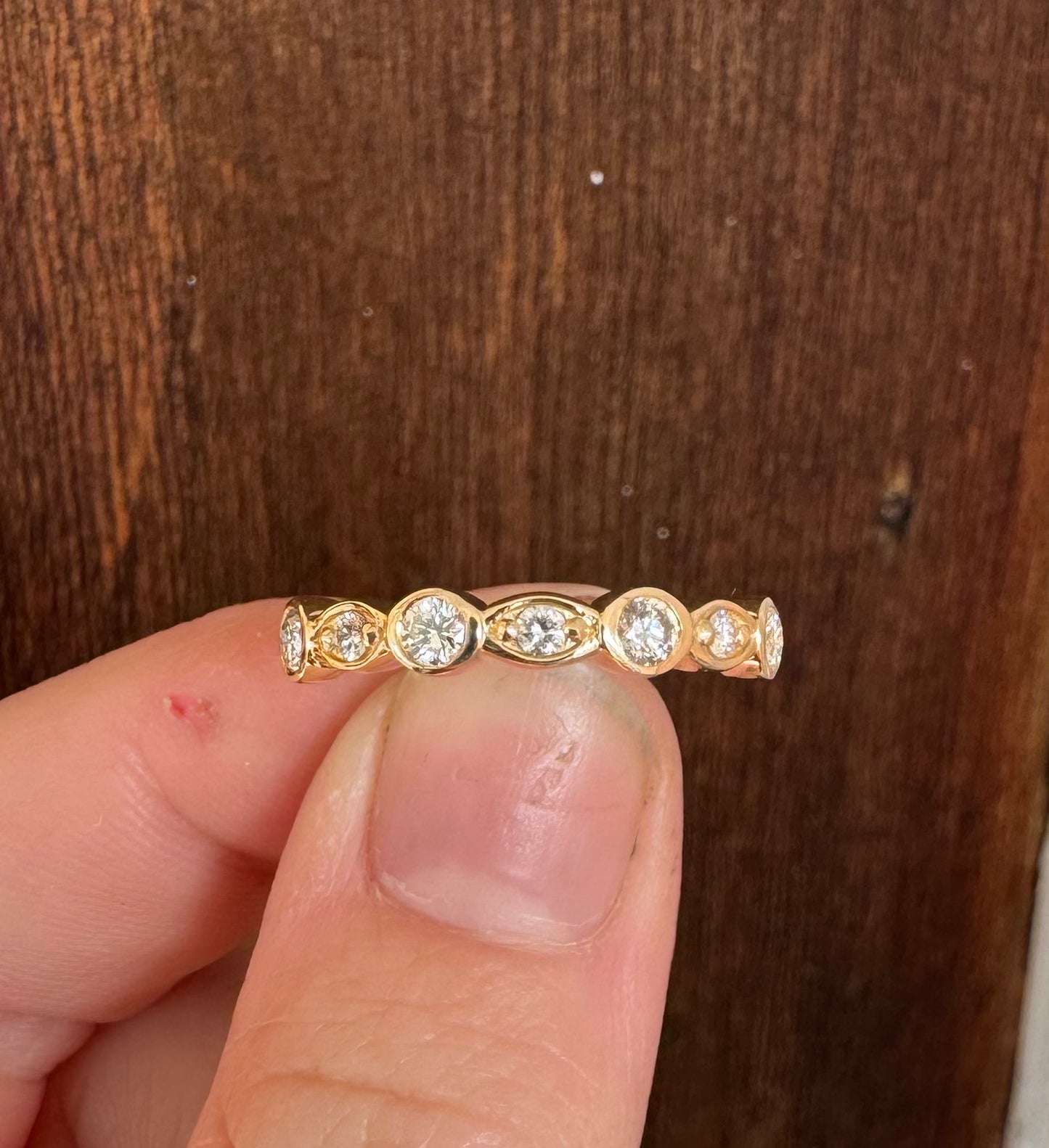 14kyg .37ctw Diamond Band